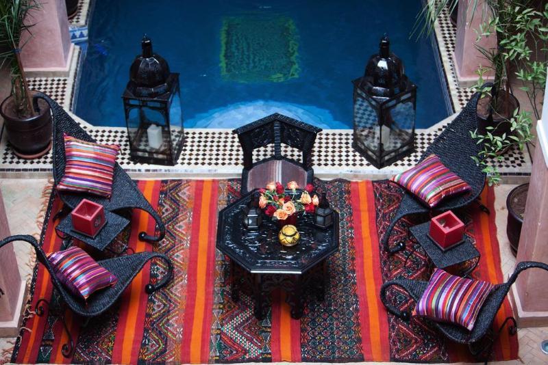 Riad La Rose D'Orient Марракеш Экстерьер фото